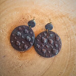 Pendientes de Arcilla Polimérica Rain